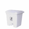 Lixeira Branca Com Pedal 35L Perfect