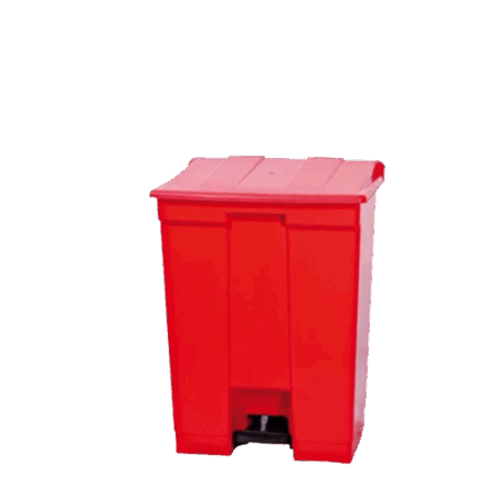 CP30VM - Cesto com pedal 30L vermelho - Bralimpia