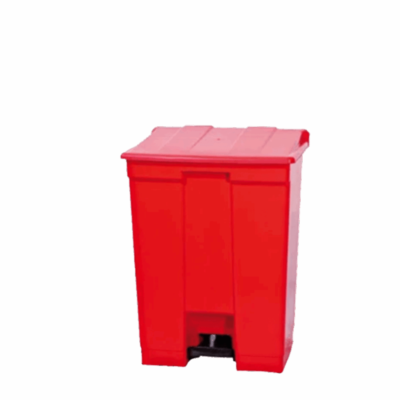 CP30VM - Cesto com pedal 30L vermelho - Bralimpia