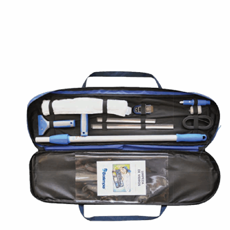 Kit completo limpa vidros Profi - com bolsa - Bralimpia