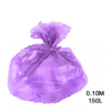 Saco para lixo Lilas 150L 0.10 com 100 unidades