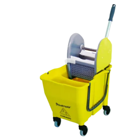 Balde 30L espremedor Doblo Amarelo - Bralimpia