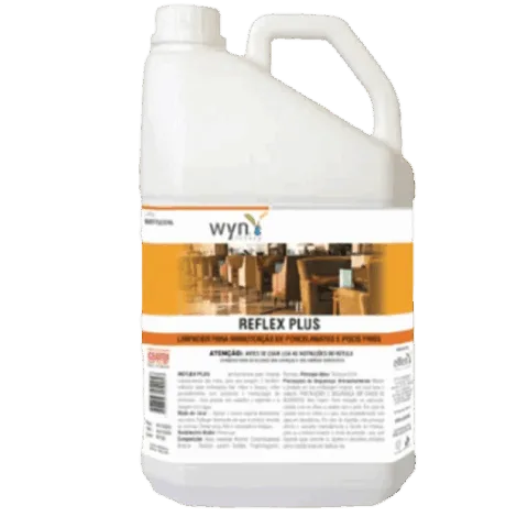 REFLEX PLUS 5L - Limpador para manutenção de pisos porcelanatos e pisos frios - Até 1:30