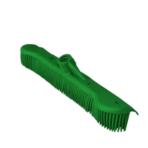 Maxi Rodo 34cm Vassoura Inteligente Silicone 2 Em 1 Sem Cabo Verde Bralimpia Limpeza de Sujidades