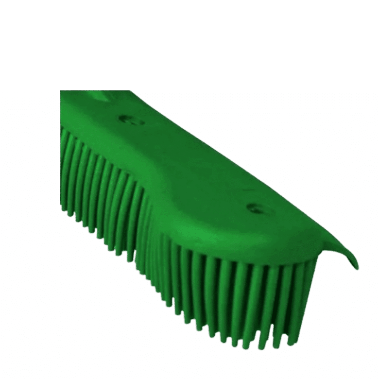 Maxi Rodo 34cm Vassoura Inteligente Silicone 2 Em 1 Sem Cabo Verde Bralimpia Limpeza de Sujidades - Imagem 2
