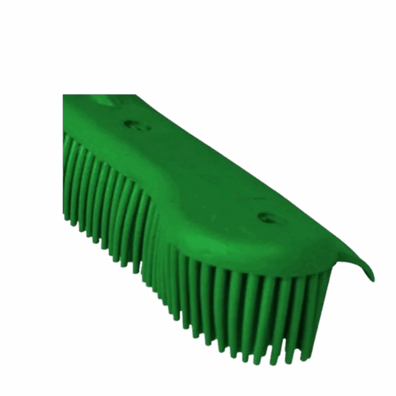 Maxi Rodo 34cm Vassoura Inteligente Silicone 2 Em 1 Sem Cabo Verde Bralimpia Limpeza de Sujidades - Imagem 2