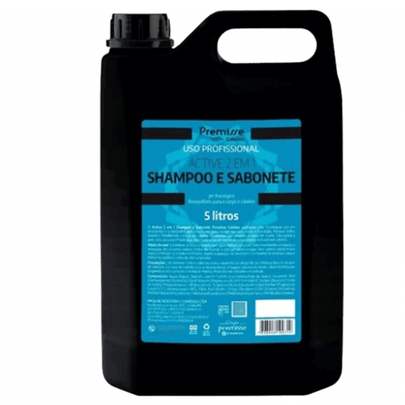 Sabonete 2 em 1 active (sab. e shampoo)