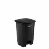 Lixeira com pedal Perfect 17L preta