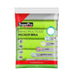 Pano Multiuso Microfibra Verde 30cmx30cm Superpro - Kit Com 4 Unidades