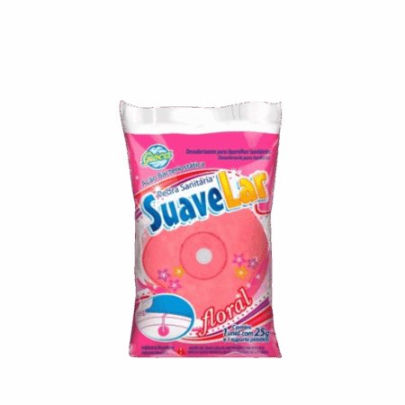 Pedra sanitária suave Lar 25g - Perfumada fragrância SORTIDA