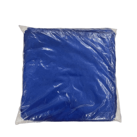Pano de Microfibra 30 x 30 cm Azul C/50 UN
