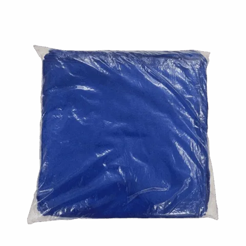 Pano de Microfibra 30 x 30 cm Azul C/50 UN