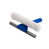 Rodo limpa vidros 15cm - Combinado 2 em 1 sem cabo - Bralimpia