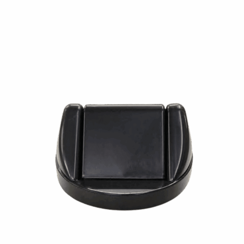 Tampa basculante 24cm preta - Bralimpia