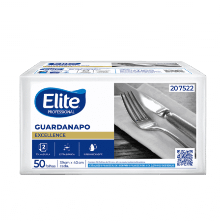 Guardanapo Interfolhado Fiesta Folha Dupla 39X40 - 1 Pacote 50 Folhas