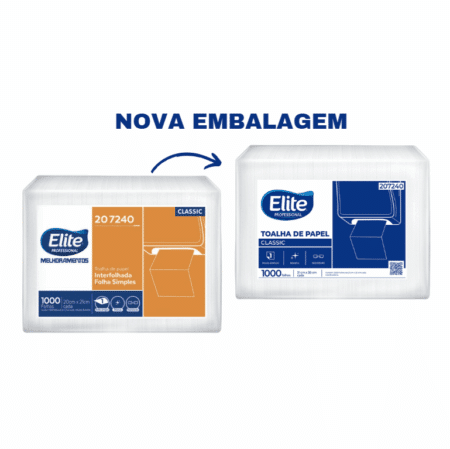 Toalha De Papel Interfolhado Folha Simples - Pacote 1.000 Folhas