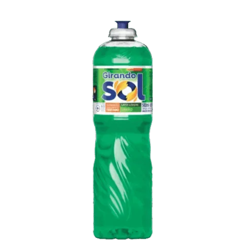 Detergente Lava Louça Girando Sol Limão 500ml