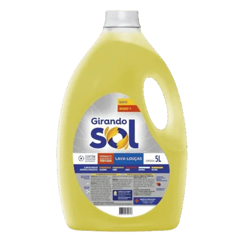Detergente Lava-louças Neutro Girando Sol 5L
