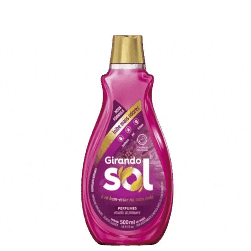 Limpador Perfumado - Encantos da Primavera 500ml – Girando Sol