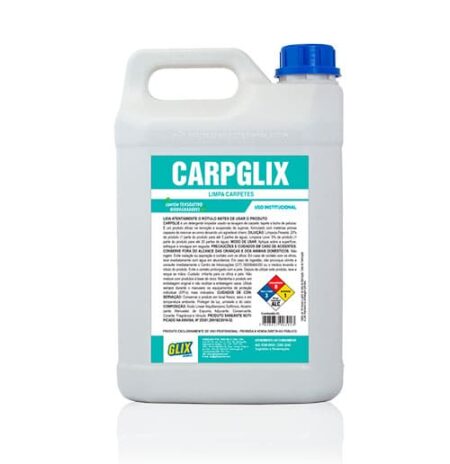 CARPGLIX - Limpa Carpetes e Tapetes 5L - Até 1:20 - GLIX