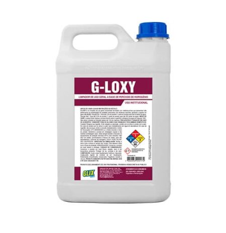 G-LOXY - Limpador Geral a base de Peróxido de Hidrogênio 5L - Até 1:199 - GLIX