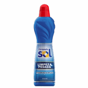 Limpador Girando Sol Limpeza Pesada Azul 500ml