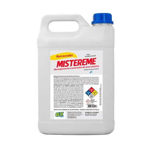 MISTEREME - Desengraxante e Removedor de ceras à base de agua alcalino 5 L - Até 1:20 - GLIX