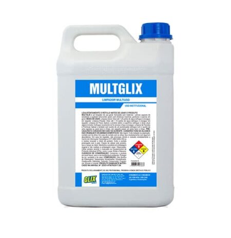 MULTGLIX - Limpador Multiuso 5L - Até 1:20 - GLIX