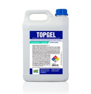 TOPGEL - Desinfetante e Limpador de uso geral Gelatinoso Perfumado Pinho 5L - Até 1:30 - GLIX