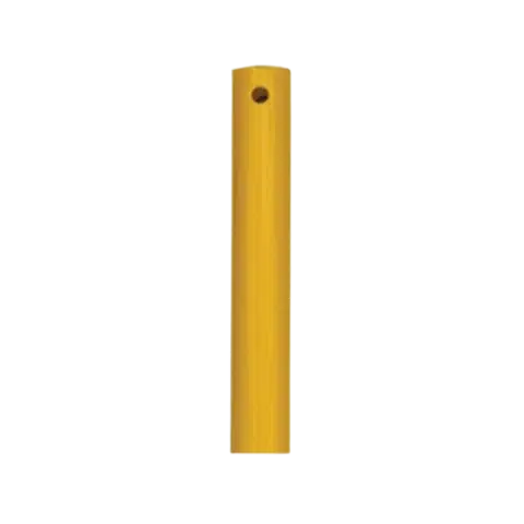 Cabo de Aluminio Amarela c/ Manopla 140cmx24mm S/ Ponteira - Bralimpia