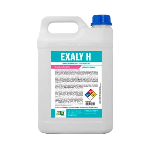 Limpador Bactericida Concentrado 1:50 EXALY H Lavanda 5L – Glix