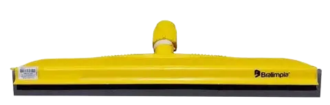 Rodo dry Bralimpia 45cm Amarelo sem cabo