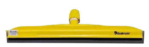 Rodo dry Bralimpia 45cm Amarelo sem cabo
