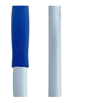 Cabo de Alumínio Estriado 140CM sem Rosca Azul - Starclean