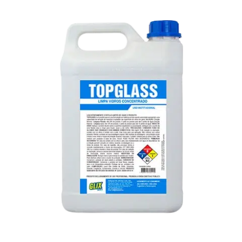 TOPGLASS -  Limpa Vidro 5L- Concentrado 1:5 - Glix