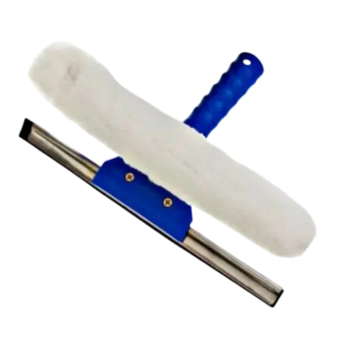 Rodo Combinado limpa vidros 35 cm 2 em 1 Sem cabo - Bralimpia