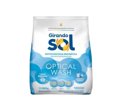 Sabao Em Pó Azul Floral Paris Girando Sol - Sache 800g